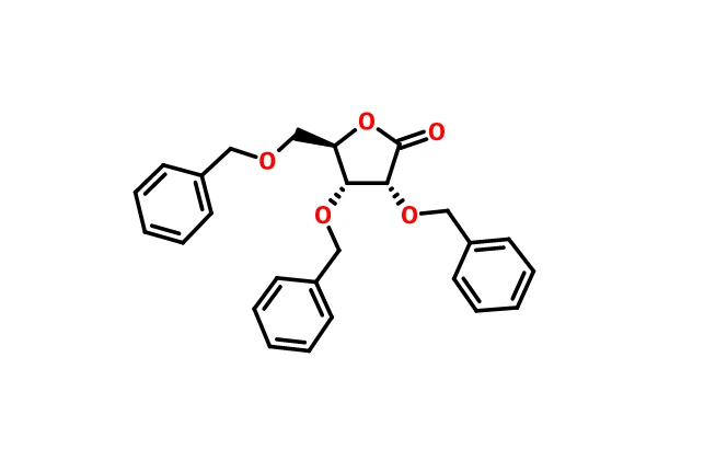 {{0} {، 3 ، 5-Tri-O-benzyl-D-ribonolactone CAS 55094-5 {{0} - 5