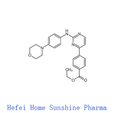 اتیل 4-(2-(4-Morpholinophenylamino) pyrimidin-4-yl) بنزوات CAS 1056634-62-8