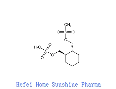 (R، R) -1،2-bis (methanesulfonyloxymethyl) cyclohexane CAS 186204-35-3