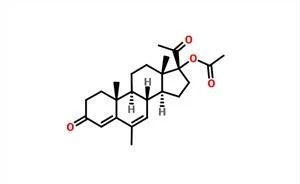 Megestrol استات CAS 595-33-5