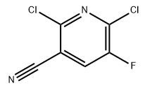 2،6-دی کلرو-5-فلورو-3-پیریدین کربنیتریل CAS 82671-02-1